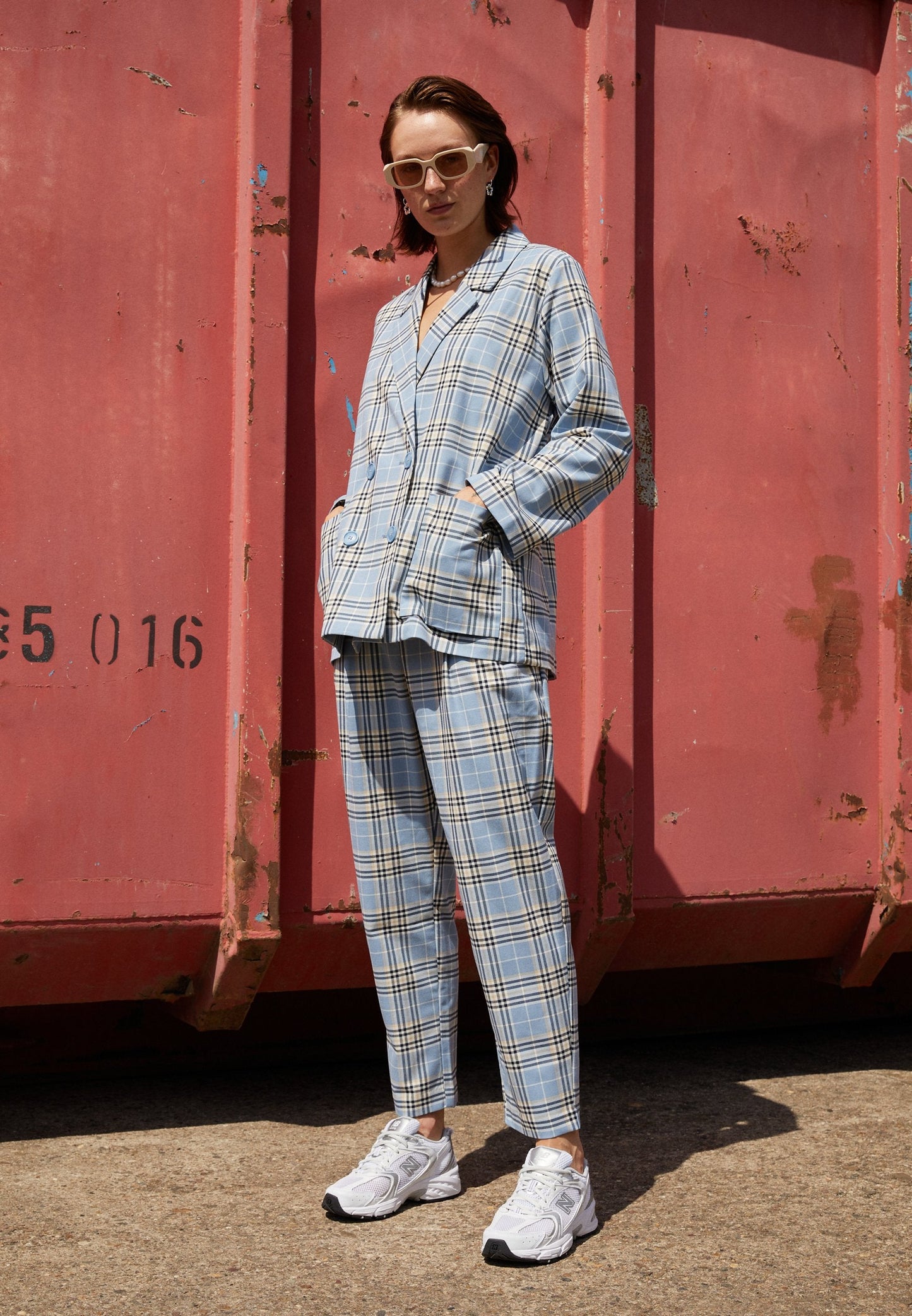 New Balance 530 blanco Gris