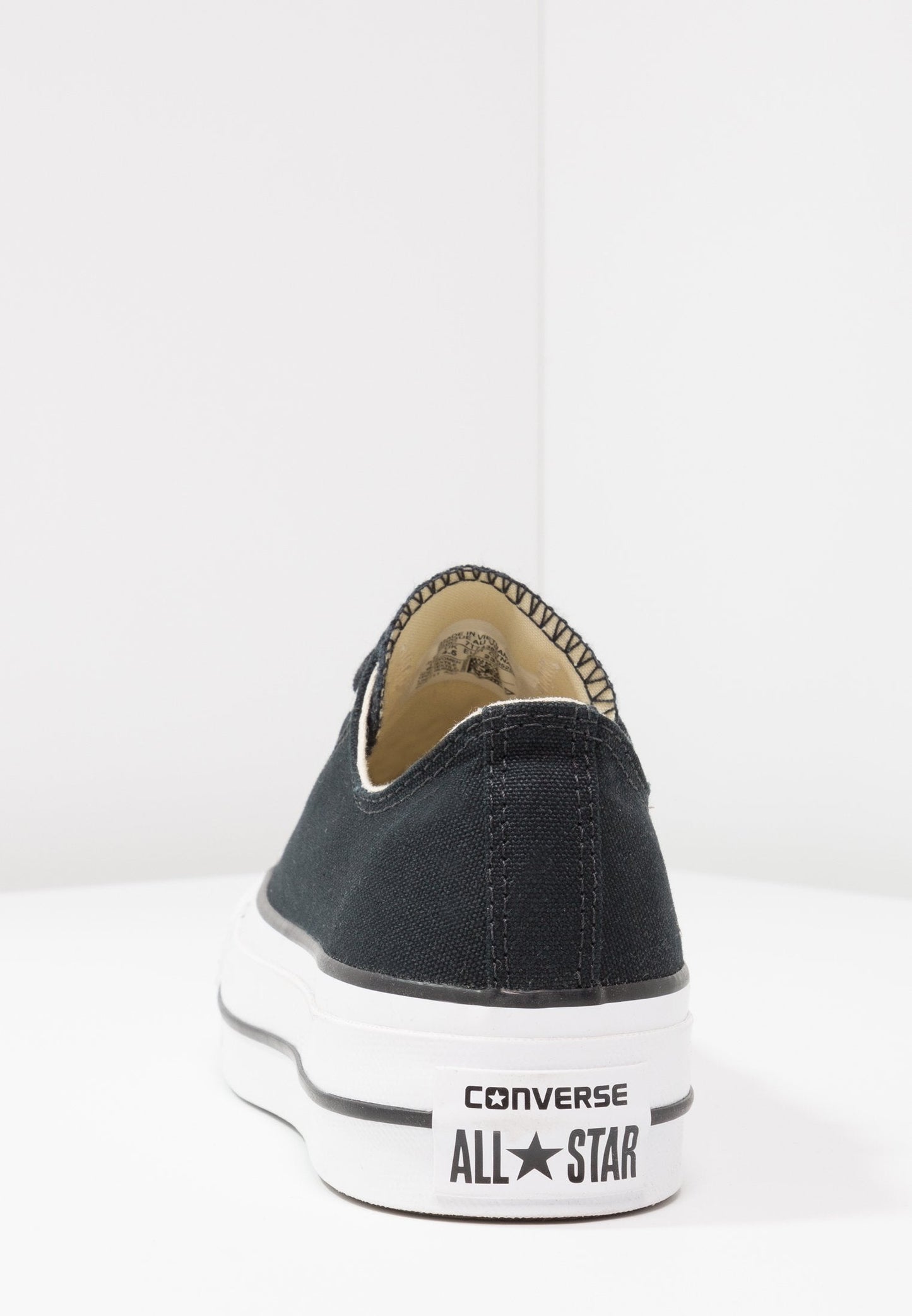 Chucks - All Star Plataforma Lona all-black baja