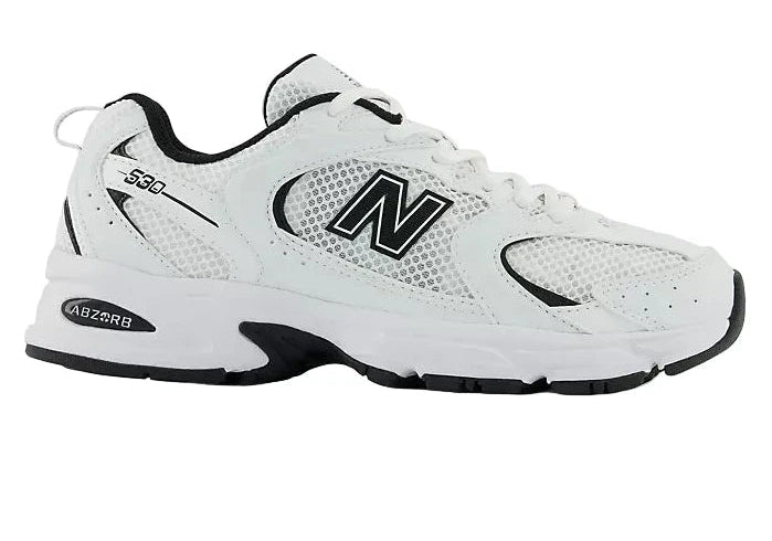 New Balance 530 blanco Negro