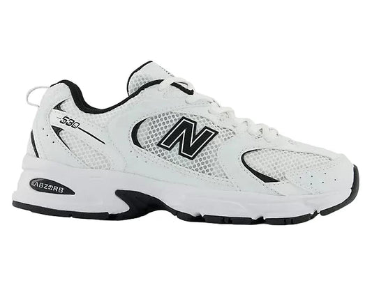 New Balance 530 blanco Negro